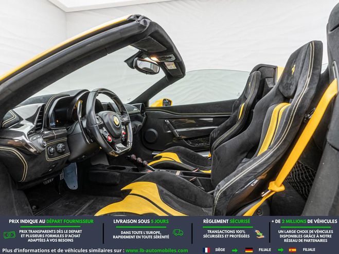 Ferrari 458 4.5 V8 605ch Jaune de 2015