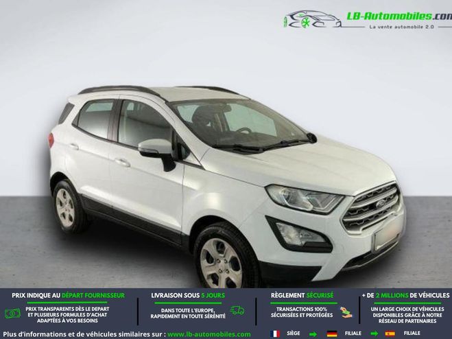 Ford Ecosport 1.0 EcoBoost 100ch BVM Blanc M�tallique de 2018