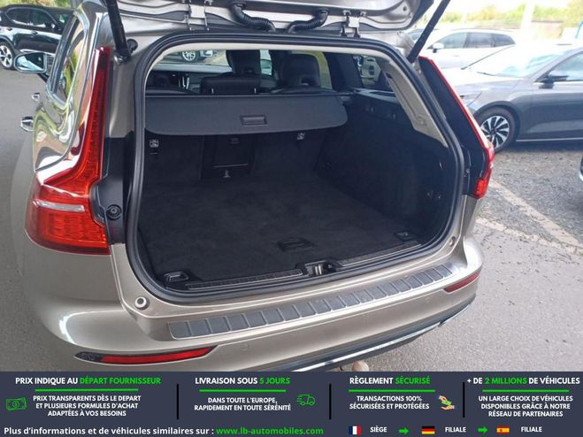 Volvo V60 B4 197 ch BVA Gris M�tallique de 2021