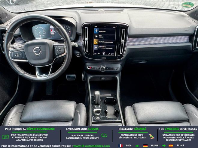 Volvo XC40 D4 AWD  190 ch BVA Blanc M�tallique de 2018