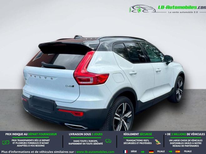Volvo XC40 D4 AWD  190 ch BVA Blanc M�tallique de 2018