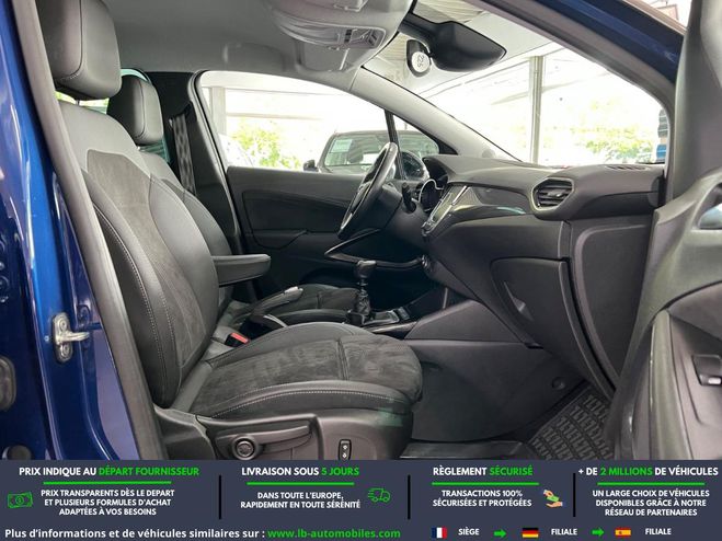 Opel Crossland 1.5 D 110 ch BVM Bleu M�tallique de 2022