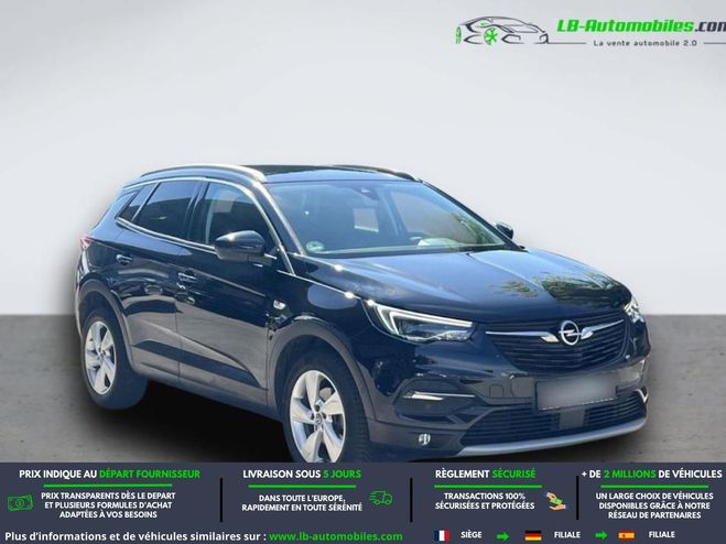 Opel Grandland X 1.2 Turbo 130 ch BVA Noir M�tallique de 2019