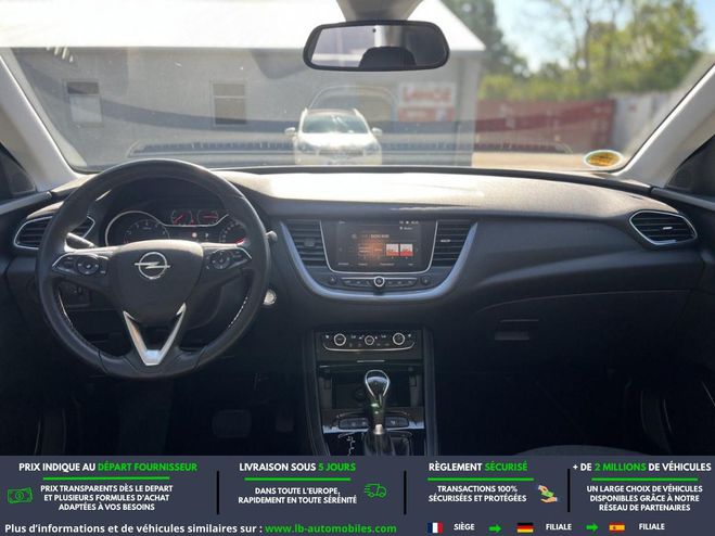 Opel Grandland X 1.2 Turbo 130 ch BVA Noir M�tallique de 2019