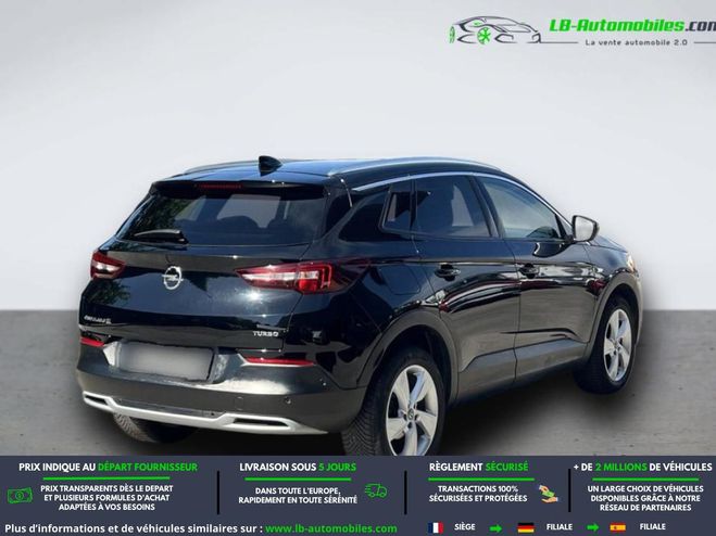 Opel Grandland X 1.2 Turbo 130 ch BVA Noir M�tallique de 2019
