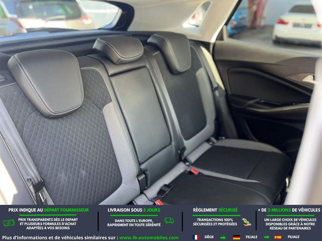 Opel Grandland X 1.2 Turbo 130 ch BVA Noir M�tallique de 2019
