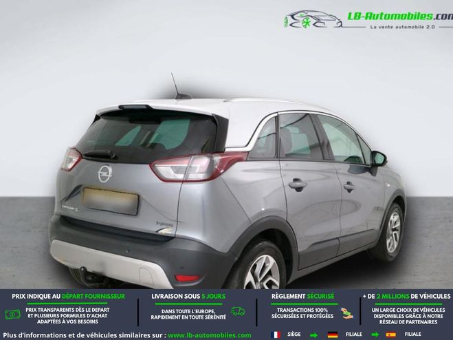 Opel Crossland X 1.2 Turbo 130 ch BVM Gris M�tallique de 2017