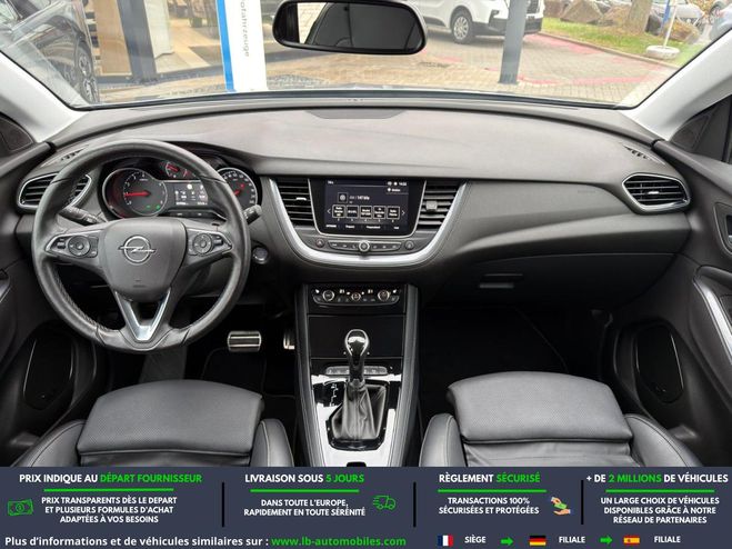 Opel Grandland X 1.2 Turbo 130 ch BVA Argent� M�tallique de 2019