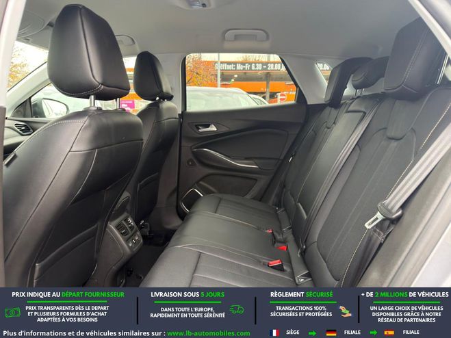 Opel Grandland X 1.2 Turbo 130 ch BVA Argent� M�tallique de 2019