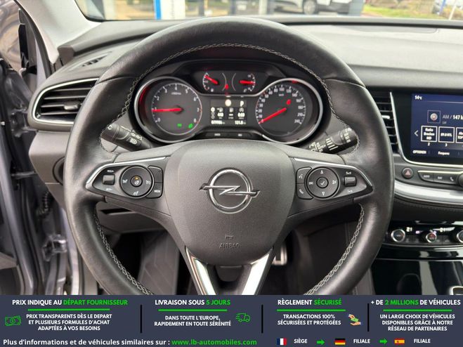 Opel Grandland X 1.2 Turbo 130 ch BVA Argent� M�tallique de 2019