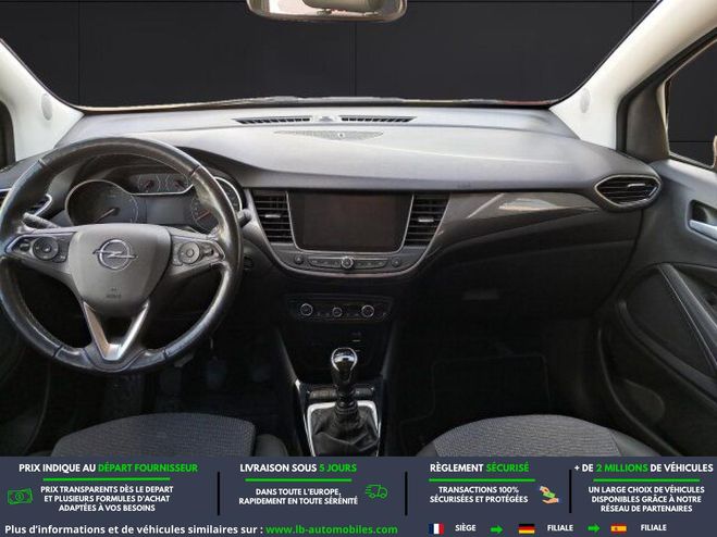Opel Crossland 1.2 Turbo 130 ch BVM Rouge M�tallique de 2021