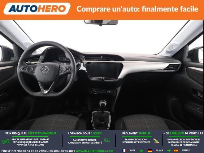 Opel Corsa 1.2 Turbo 100 ch BVM Orange M�tallique de 2021