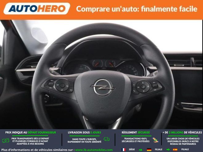 Opel Corsa 1.2 Turbo 100 ch BVM Orange M�tallique de 2021