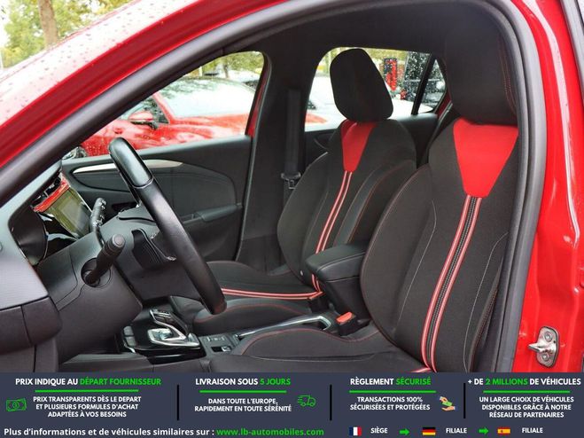 Opel Corsa 1.2 Turbo 130 ch BVA Rouge M�tallique de 2020