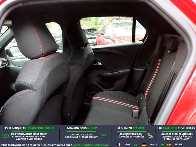 Opel Corsa 1.2 Turbo 130 ch BVA Rouge M�tallique de 2020