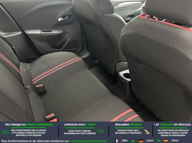 Opel Corsa 1.2 Turbo 100 ch BVM Rouge M�tallique de 2021