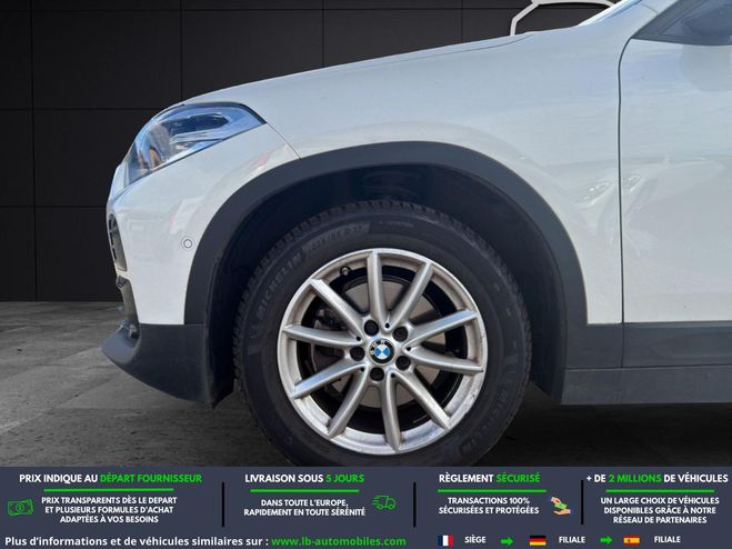 BMW X2 sDrive 18i 140 ch BVA Blanc M�tallique de 2020