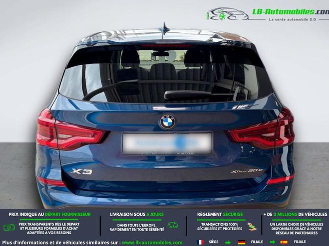 BMW X3 xDrive 30e 292ch BVA Bleu M�tallique de 2020