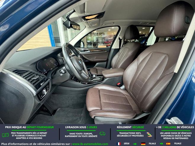 BMW X3 xDrive 30e 292ch BVA Bleu M�tallique de 2020