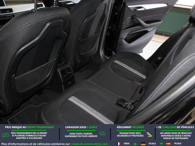 BMW X2 sDrive 18i 140 ch BVA Noir M�tallique de 2019