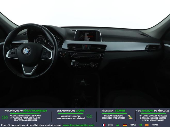 BMW X1 sDrive 20i 192 ch BVA Noir M�tallique de 2015
