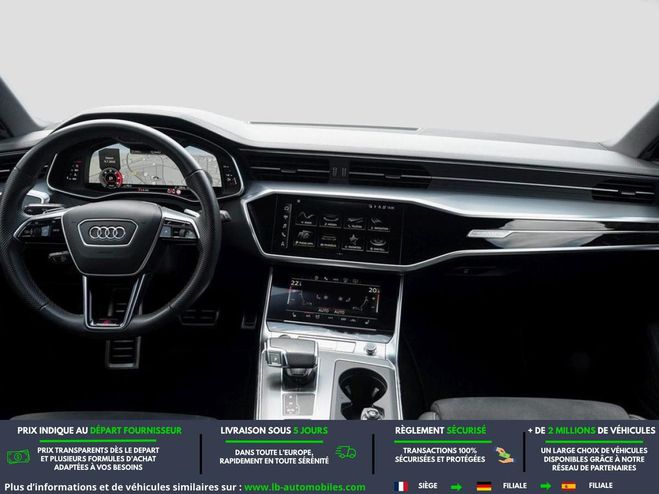 Audi S6 TDI 344 ch BVA Quattro Noir M�tallique de 2022
