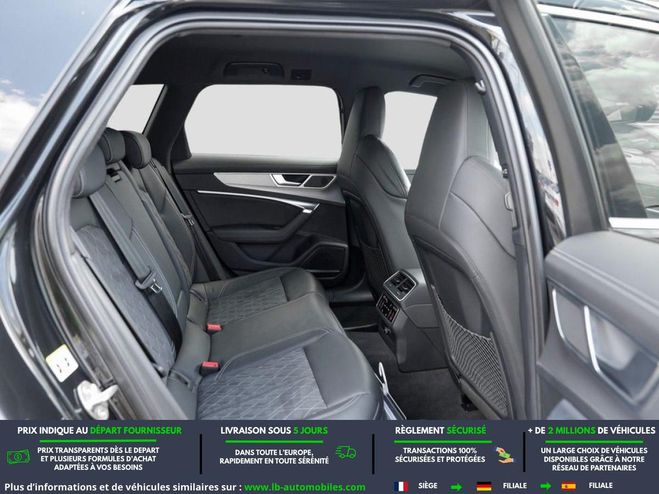 Audi S6 TDI 344 ch BVA Quattro Noir M�tallique de 2022