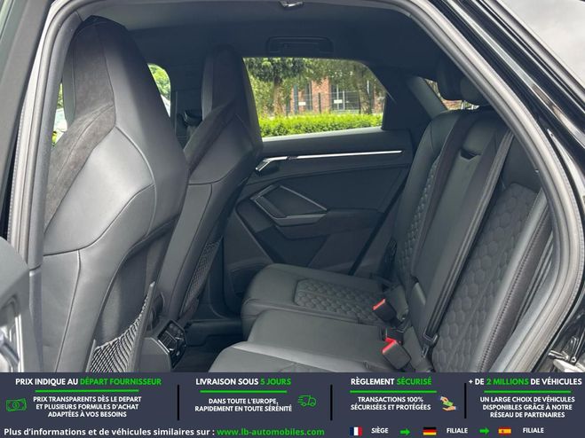 Audi RSQ3 Sportback 2.5 TFSI 400 ch BVA Noir M�tallique de 2021