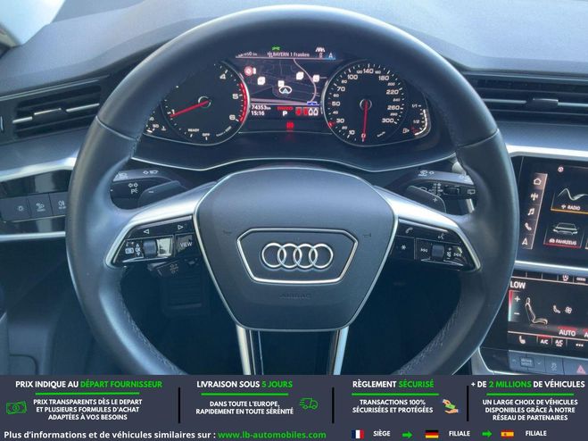 Audi A6 45 TDI V6 245 ch BVA Quattro Noir M�tallique de 2022