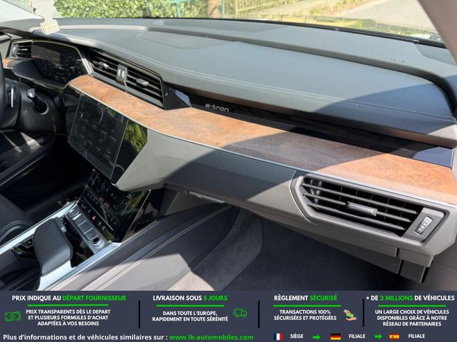 Audi E-Tron 55 quattro 408 ch Gris M�tallique de 2019