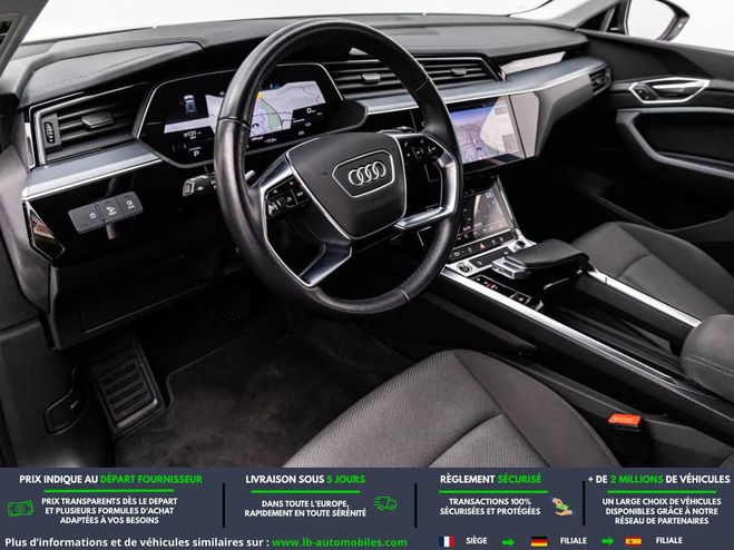 Audi E-Tron 55 quattro 408 ch Noir de 2022