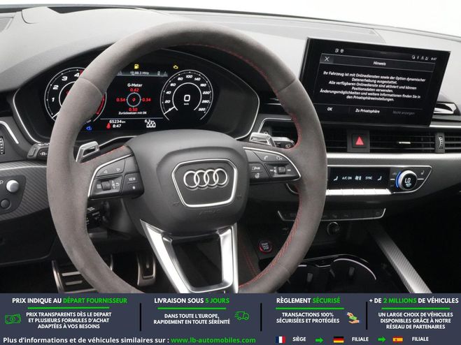 Audi RS4 V6 2.9 TFSI 450 ch BVA Quattro Noir M�tallique de 2023