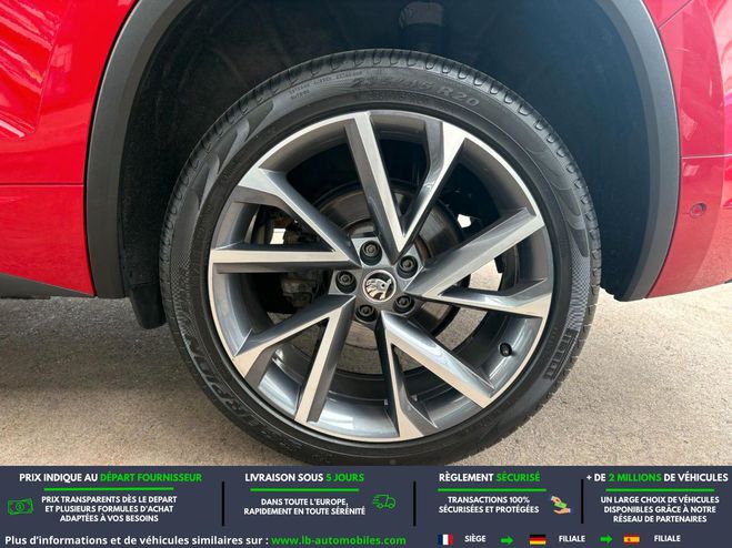 Skoda Kodiaq 2.0 TDI 190 BVA 4x4 5pl Rouge M�tallique de 2018