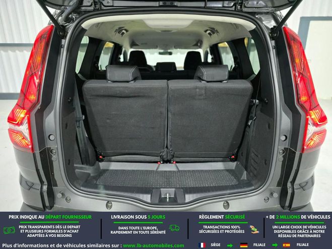 Dacia Jogger TCe 110 7 places Noir M�tallique de 2022