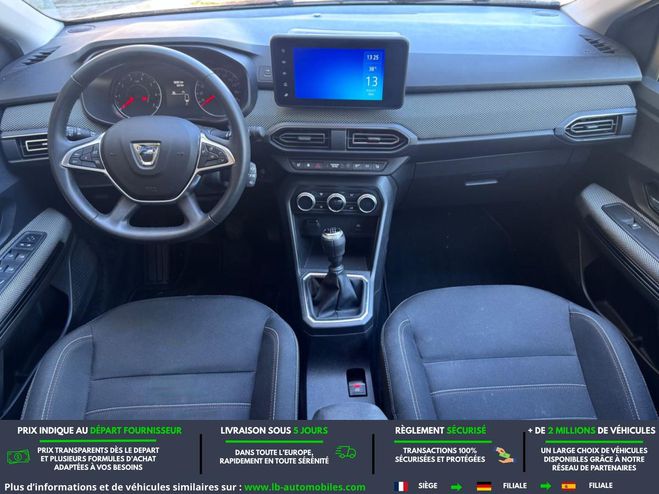 Dacia Jogger TCe 110 7 places Noir M�tallique de 2022