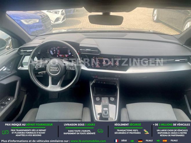 Audi A3 35 TDI 150 BVA Noir M�tallique de 2022