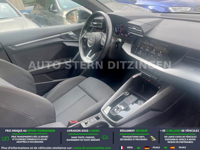 Audi A3 35 TDI 150 BVA Noir M�tallique de 2022
