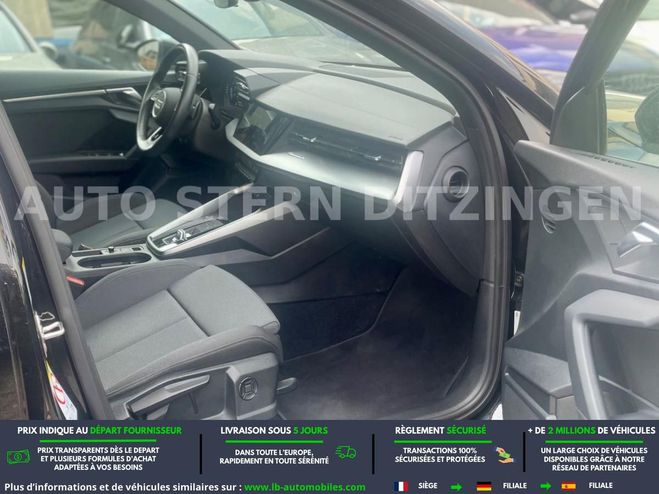 Audi A3 35 TDI 150 BVA Noir M�tallique de 2022