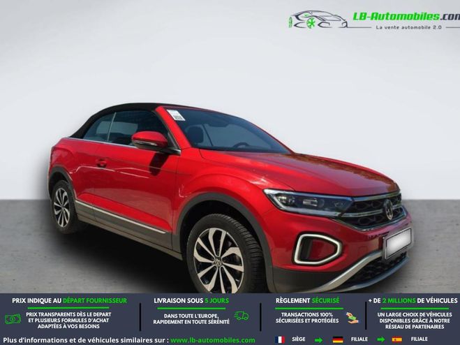 Volkswagen T-Roc Cabriolet 1.0 TSI 110 Start/Stop BVM Rouge M�tallique de 2023