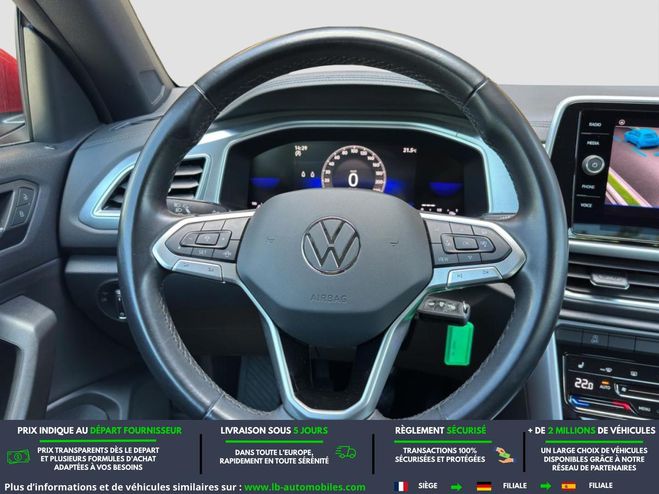 Volkswagen T-Roc Cabriolet 1.0 TSI 110 Start/Stop BVM Rouge M�tallique de 2023