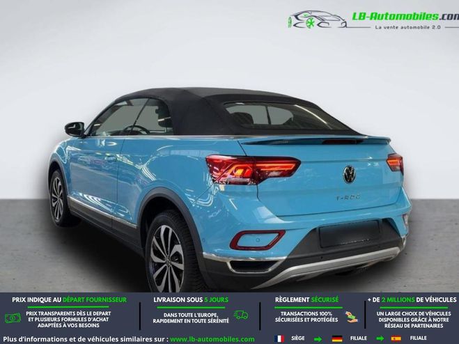 Volkswagen T-Roc Cabriolet 1.0 TSI 110 Start/Stop BVM Bleu de 2022