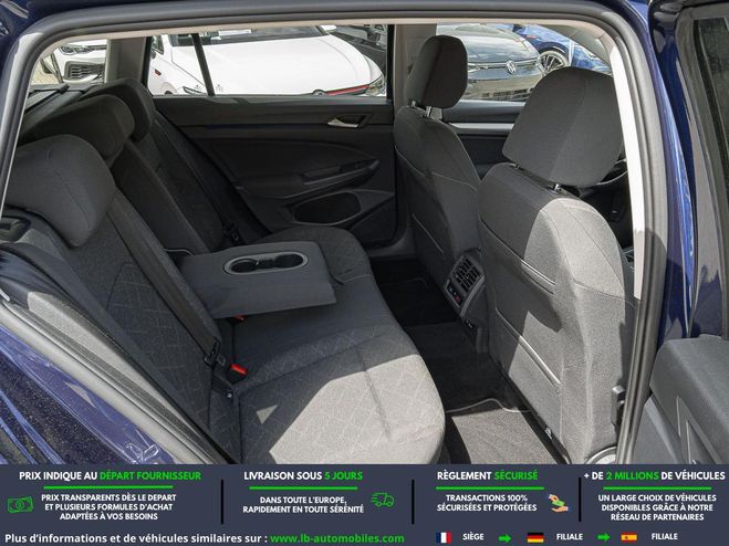 Volkswagen Golf 2.0 TDI 115 BVM Bleu M�tallique de 2021
