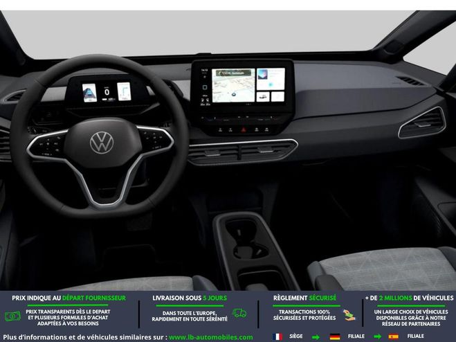 Volkswagen ID. 3 145 ch Pro Gris de 2022