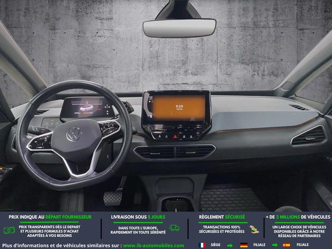 Volkswagen ID. 3 145 ch Pro Gris de 2022