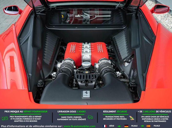 Ferrari 458 4.5 V8 570ch Rouge de 2011