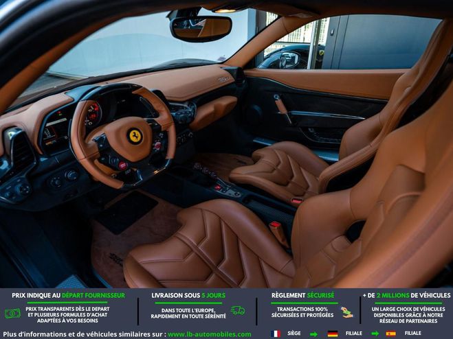 Ferrari 458 4.5 V8 605ch Gris M�tallique de 2014