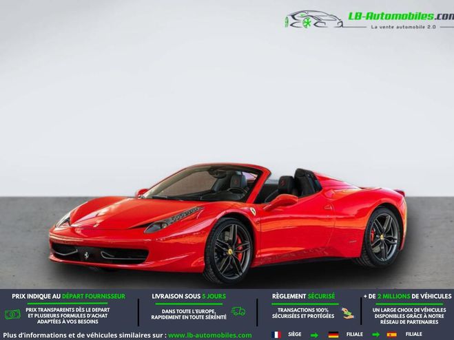 Ferrari 458 4.5 V8 570ch Rouge de 2012