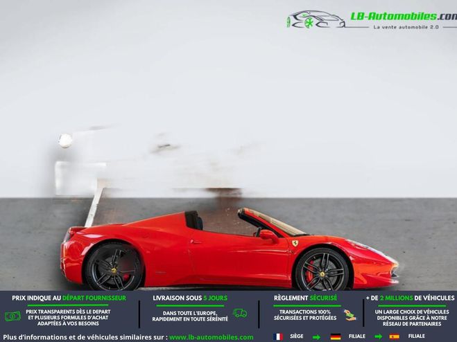 Ferrari 458 4.5 V8 570ch Rouge de 2012