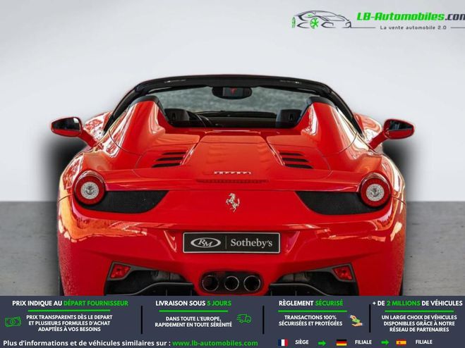 Ferrari 458 4.5 V8 570ch Rouge de 2012