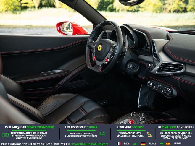 Ferrari 458 4.5 V8 570ch Rouge de 2012
